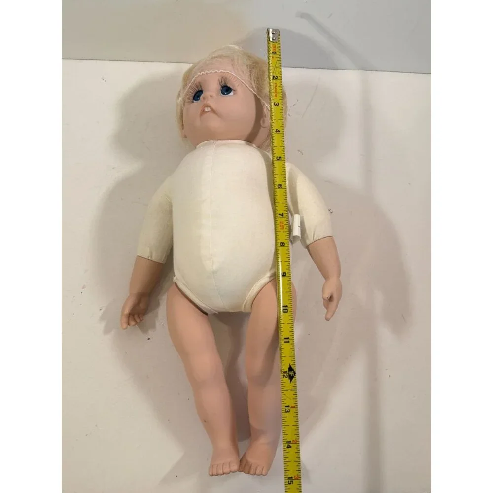 Vintage Gimme A Hug Craft Pouty Doll Bonita Worthing Cute Blonde Boy Teeth
